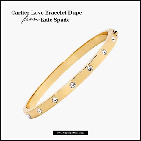 cartier dupe bracelet review